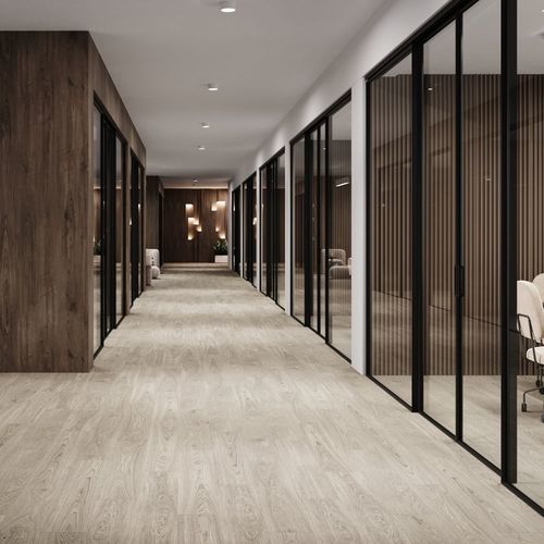 Revêtement de sol en liège - PURE OAK GREY  - Wicanders - d'intérieur / pour salle de séjour / pour bureau