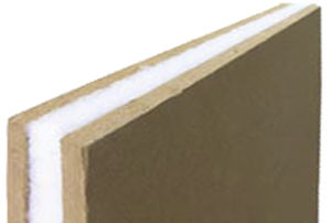 Panneau sandwich isolant pour cloison - REPFON - RE.PACK Srl - face en fibres de bois