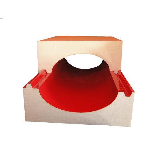 Coffrage circulaire - RE.PACK Srl - en polystyrène expansé / pour poteau