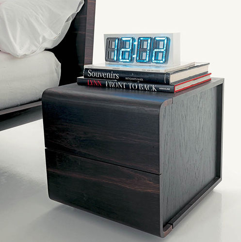 Table de chevet contemporaine - VOLO - Fimar Srl - en bois / rectangulaire / résidentielle