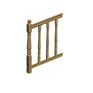 Main courante en bois - T1 - EIMA