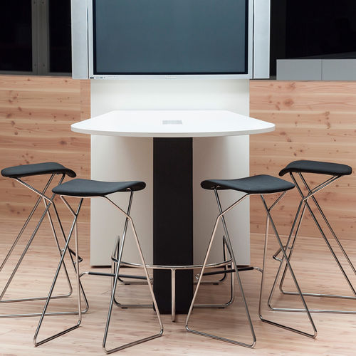 Table de conférence contemporaine - REEF - Orange Box - en bois / en stratifié / professionnelle
