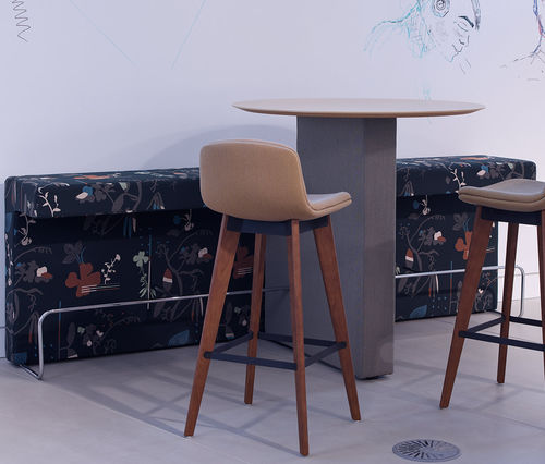 Banquette modulable - BORDER - Orange Box - contemporaine / en tissu / en bois