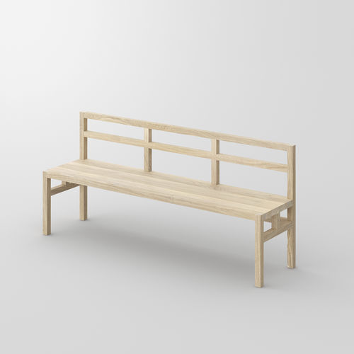 Banc contemporain - SENA RL - vitamin design - en chêne / en hêtre / en frêne