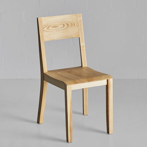 Chaise de salle à manger contemporaine - NOMI - vitamin design - d'intérieur / en chêne / en hêtre