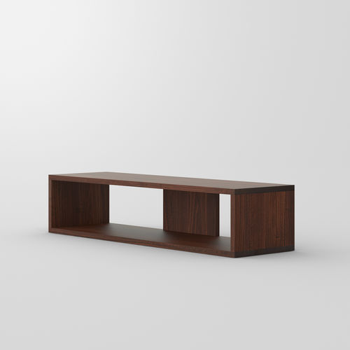 Meuble TV contemporain - MENA - vitamin design - lowboard / sur mesure / en chêne