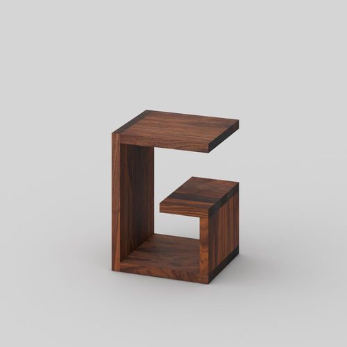 Table d'appoint contemporaine - MENA G 4 - vitamin design - en chêne / en frêne / en hêtre
