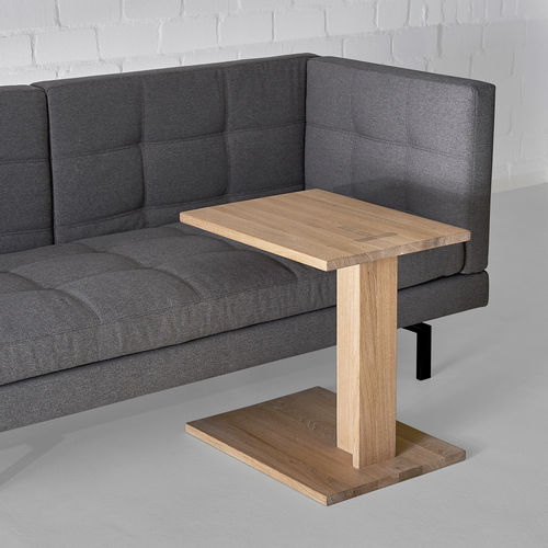 Table d'appoint contemporaine - MENA T - vitamin design - en chêne / en frêne / en hêtre