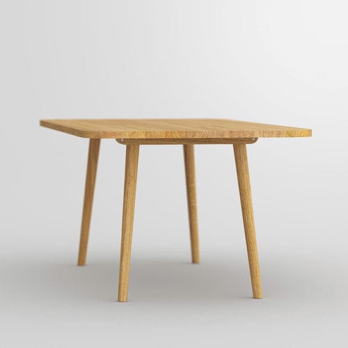 Table à manger contemporaine - UNA - vitamin design - en chêne / en bois massif / en frêne