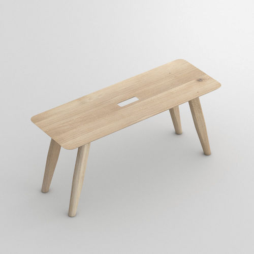 Banc contemporain - AETAS - vitamin design - en chêne / en hêtre / en frêne