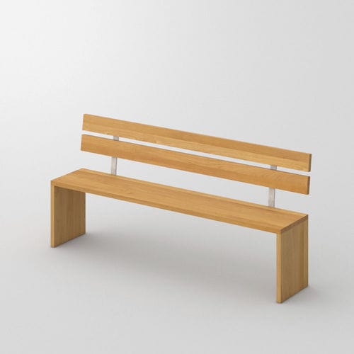 Banc contemporain - MENA 4 - vitamin design - en chêne / en hêtre / en frêne