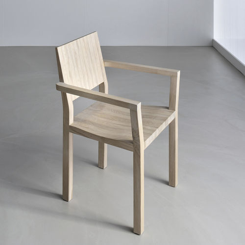 Chaise de salle à manger contemporaine - TAU-A - vitamin design - d'intérieur / en chêne / en hêtre