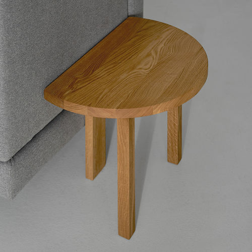 Table d'appoint contemporaine - LUNA - vitamin design - en chêne / en frêne / en hêtre