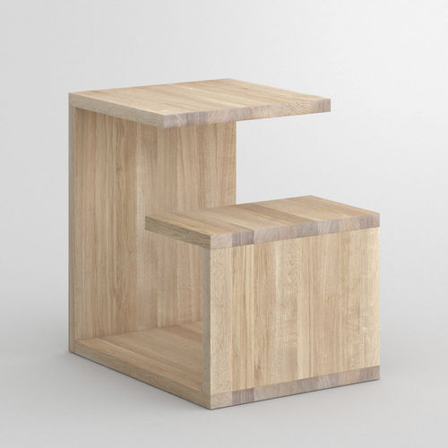 Ensemble table et bancs contemporain - MENA G - vitamin design - en chêne / en bois massif / en noyer