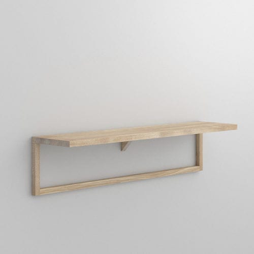 Étagère murale - SENA SHIFT - vitamin design - design minimaliste / en chêne / en noyer