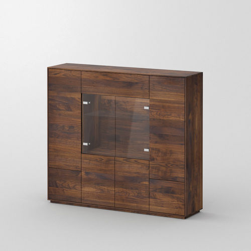 Buffet haut - IOTA MID - vitamin design - contemporain / en chêne / en noyer
