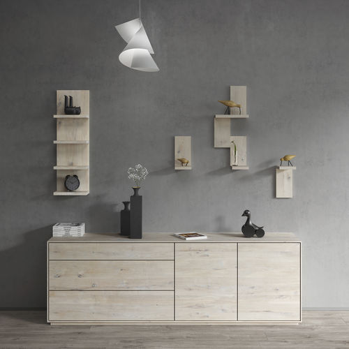 Commode design minimaliste - IOTA - vitamin design - en frêne / en chêne / en noyer