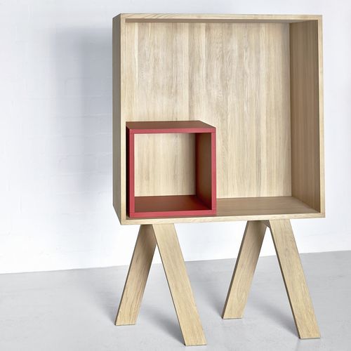 Étagère contemporaine - GO RW - vitamin design - en chêne / en MDF / en frêne