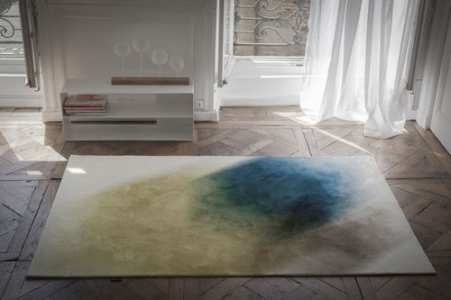 Tapis contemporain - BLUR 85 - VIDAME EDITIONS - multicolore / en viscose / rectangulaire