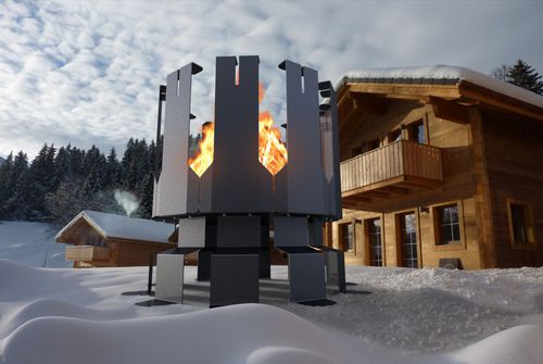Brasero de jardin à bois - ION - Develpro Inc.