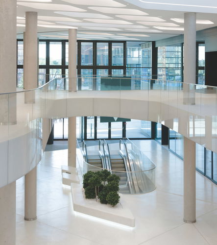 Garde-corps en verre - GM PLAN - Glas Marte GmbH - à panneaux / d'intérieur / d'extérieur