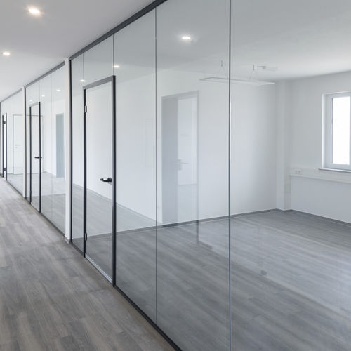 Profilé pour porte en aluminium - Glas Marte GmbH - acoustique