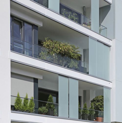 Système coulissant pour porte - GM TOPROLL&reg; 10/14 - Glas Marte GmbH - pour porte en verre