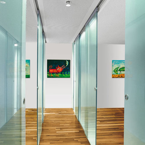 Système coulissant pour porte - GM TOPROLL&reg; 100 - Glas Marte GmbH - pour porte en verre