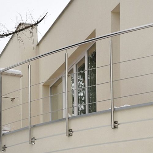 Garde-corps en inox - BZ 1 - GROT - en câble / d'extérieur / pour balcon