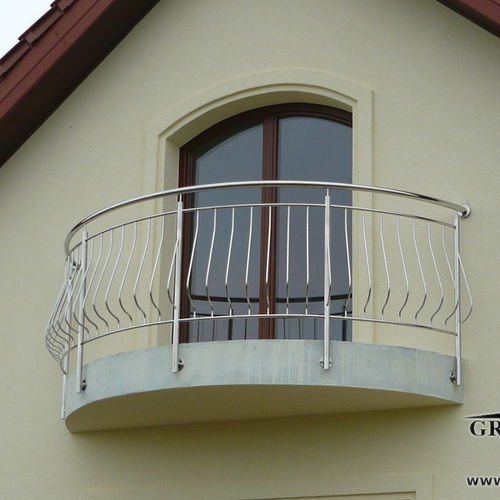 Balcon à barreaux - BZ 2 - GROT - en acier inox