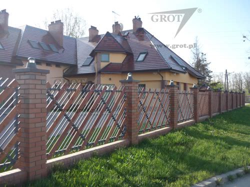 Clôture à barreaux - BIO 1 - GROT - résidentielle / en bois / classique