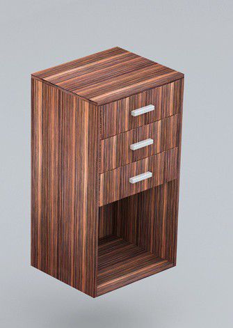 Caisson de bureau en bois - B/CAS - Italvetrine - à 3 tiroirs / modulaire / classique