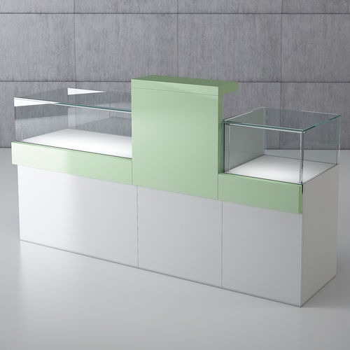Vitrine contemporaine - COM/QF3 - Italvetrine - en verre / en bois / visible