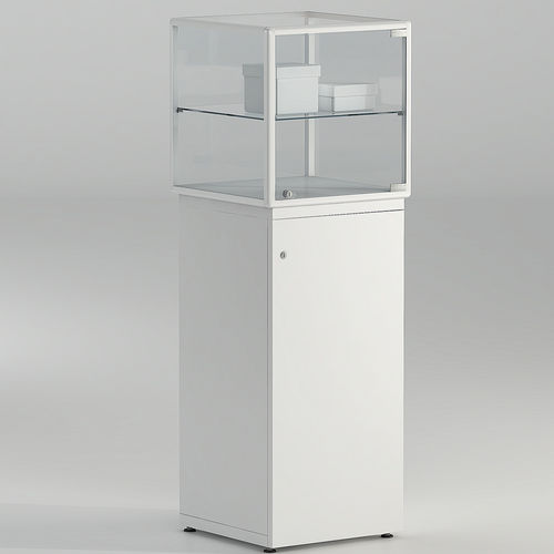 Vitrine contemporaine - 6/LAP - Italvetrine - en verre trempé / en aluminium / avec serrure intégrée