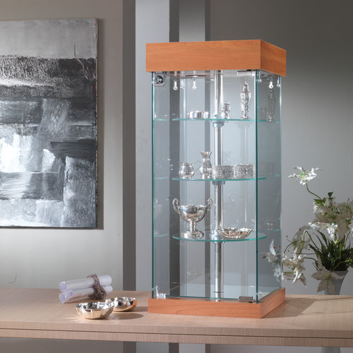 Vitrine contemporaine - 201/RQ - Italvetrine - en îlot / sur plan / en verre trempé