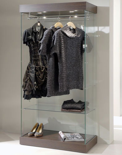 Vitrine contemporaine - 131/CA - Italvetrine - en verre trempé / éclairée / visible
