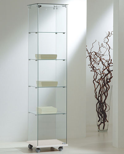 Vitrine contemporaine - 4/18E - Italvetrine - en îlot / en verre trempé / visible