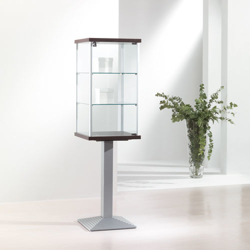 Vitrine contemporaine - 3/PF - Italvetrine - en verre trempé / aluminium / visible
