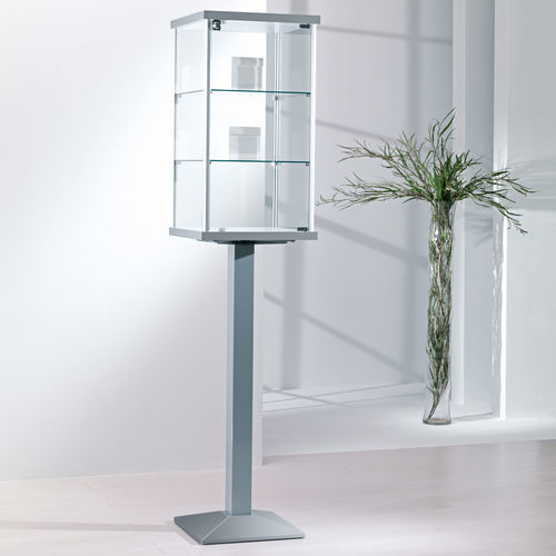 Vitrine contemporaine - 4/PF - Italvetrine - en verre trempé / en aluminium / visible