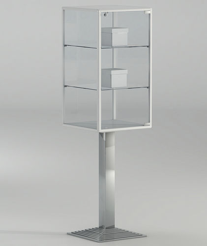 Vitrine contemporaine - 3/PFP - Italvetrine - en verre trempé / en aluminium / visible