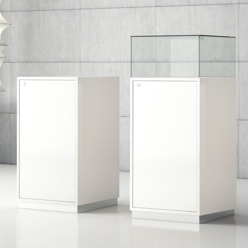 Vitrine contemporaine - Q/50A - Italvetrine - en verre / en bois / en acrylique