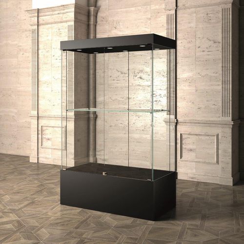 Vitrine contemporaine - MU/120 - Italvetrine - en verre trempé / stratifiée / éclairée