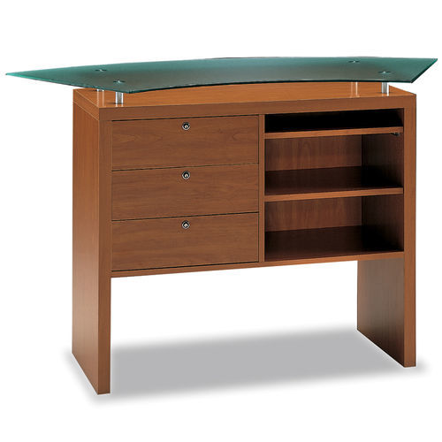 Comptoir en bois - 40/BR - Italvetrine - droit / modulaire