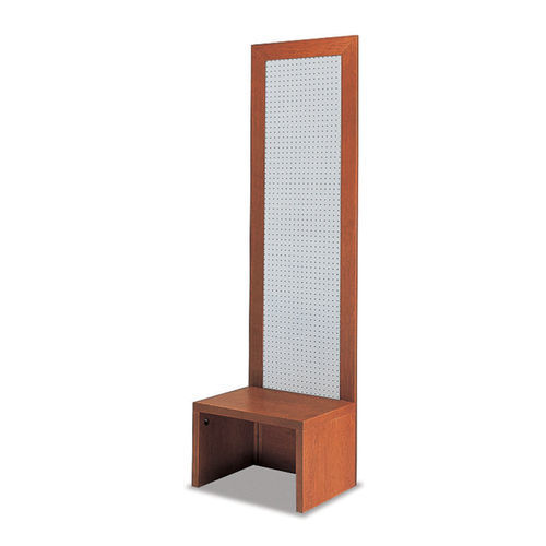Présentoir en cerisier - 60/B - Italvetrine - en chêne clair / en verre / unilatéral