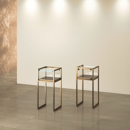 Vitrine de style industriel - TM/45T - Italvetrine - sur pied / en fer / en verre