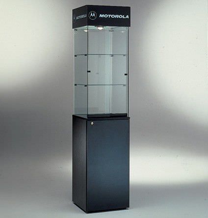 Vitrine contemporaine - MOTOROLA - Italvetrine - en verre / en métal / visible