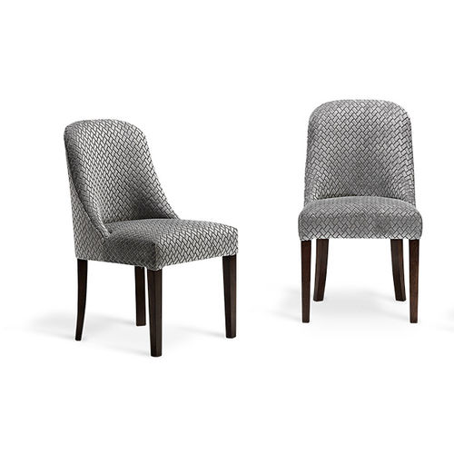 Chaise de salle à manger classique - ARCE - MANUEL LARRAGA - d'intérieur / en tissu / avec piètement en bois