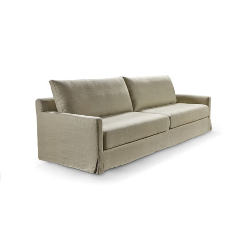 Canapé contemporain - TIBET - MANUEL LARRAGA - en tissu / beige / contract
