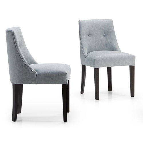 Chaise classique - LUX - MANUEL LARRAGA - d'intérieur / en tissu / avec piètement en bois