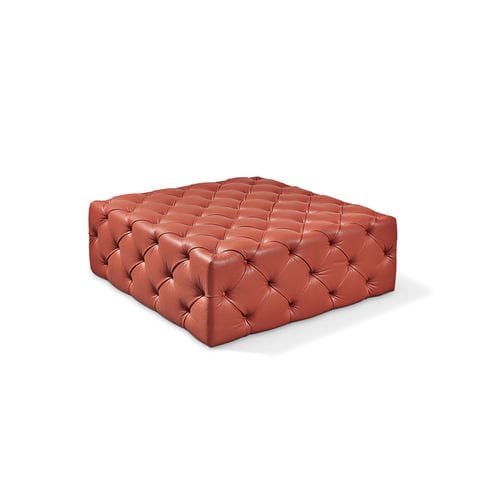 Ottoman chesterfield - CAPITONE - MANUEL LARRAGA - en cuir / tapissé / d'intérieur